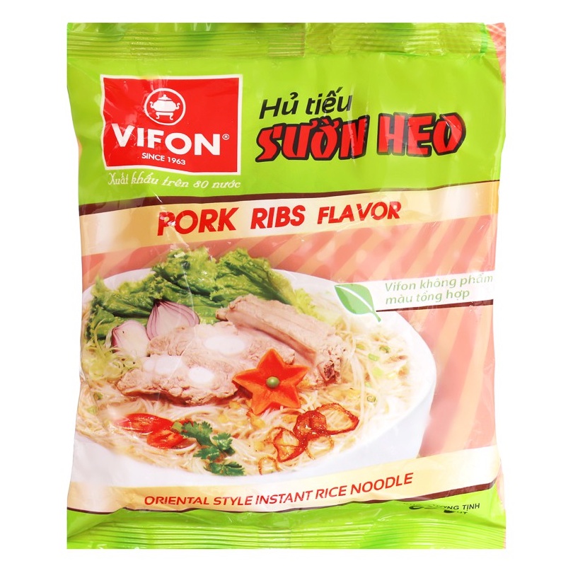 Hủ Tiếu Nam Vang/ Bò kho/ Sườn heo VIFON 65g/gói (đủ 3 vị)