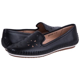 Giày Búp Bê ATTOM Da Bò Cao Cấp Dập Lỗ Hình Hoa - MSP : AW1040