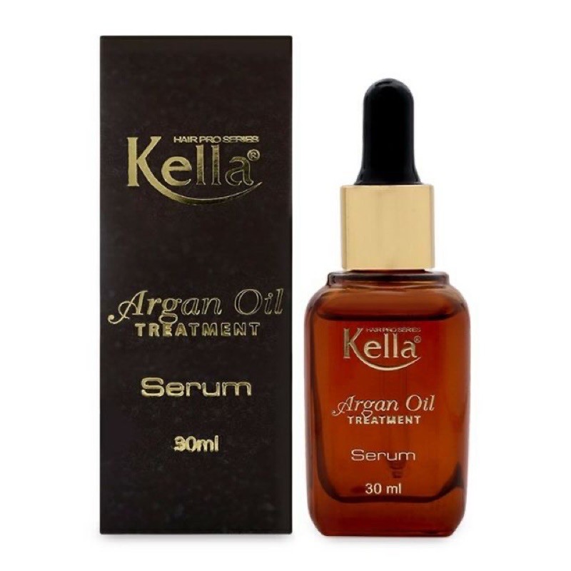 ✅&lt;PHỤC HỒI&gt;Tinh dầu serum phục hồi tóc Kella Argan Oil Treatment Serum 30ml