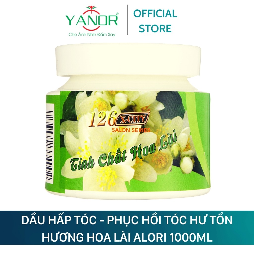 Dầu Hấp Tóc Phục Hồi Hư Tổn Hương Hoa Lài ALORI 1000ML - Giúp Suôn Mượt, Ngăn Ngừa Gãy Rụng, Làm Dày Tóc