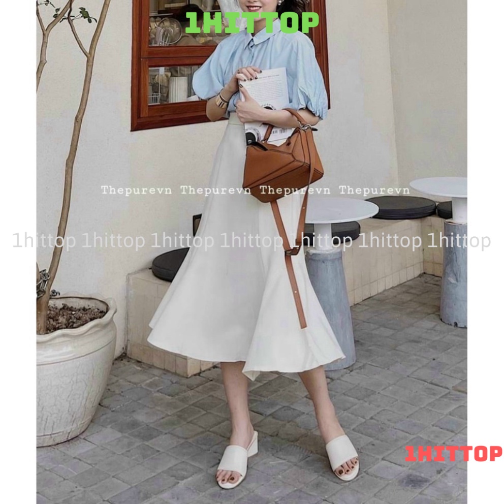 áo sơ mi tay bồng tay lỡ kaca HA00013 1hittop