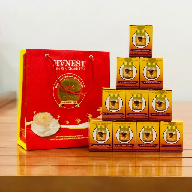 Yến Sào Khánh Hòa⚜FREESHIP⚜SET QUÀ BIẾU, TẶNG YẾN SÀO 10 HŨ YẾN SÀO HOÀNG VIỆT - NHA TRANG , KHÁNH HÒA | BigBuy360 - bigbuy360.vn