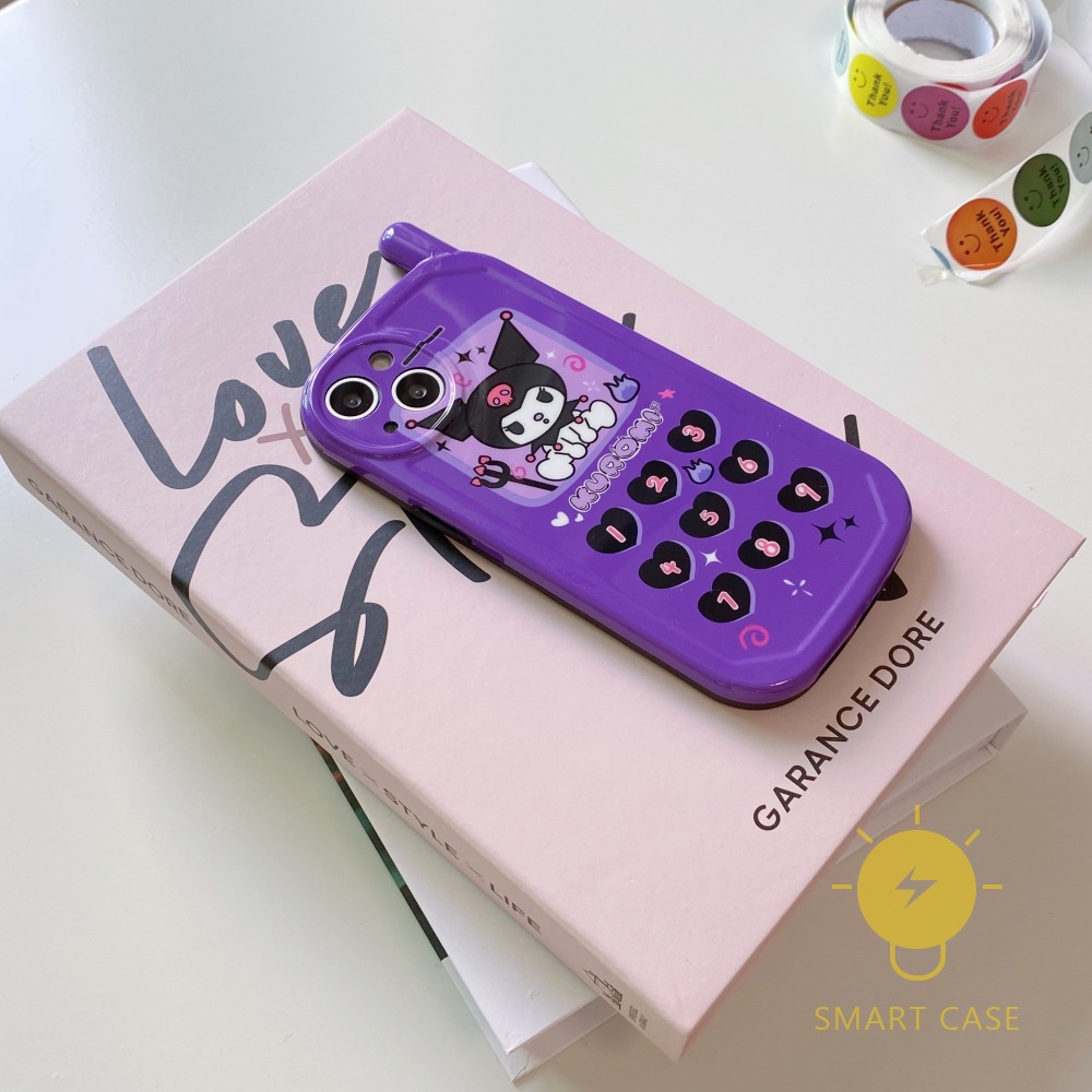 Retro Phone Shape IMD Phone Case Compatible with iPhone 13 Pro Max 12 11 Mini X XS Max XR SE 8 Plus 7 6 6S Aesthetic Ins Newest Fashion Korean Style Retro Classic Cute Cartoon Couple Shockproof Protective TPU Cover Shell