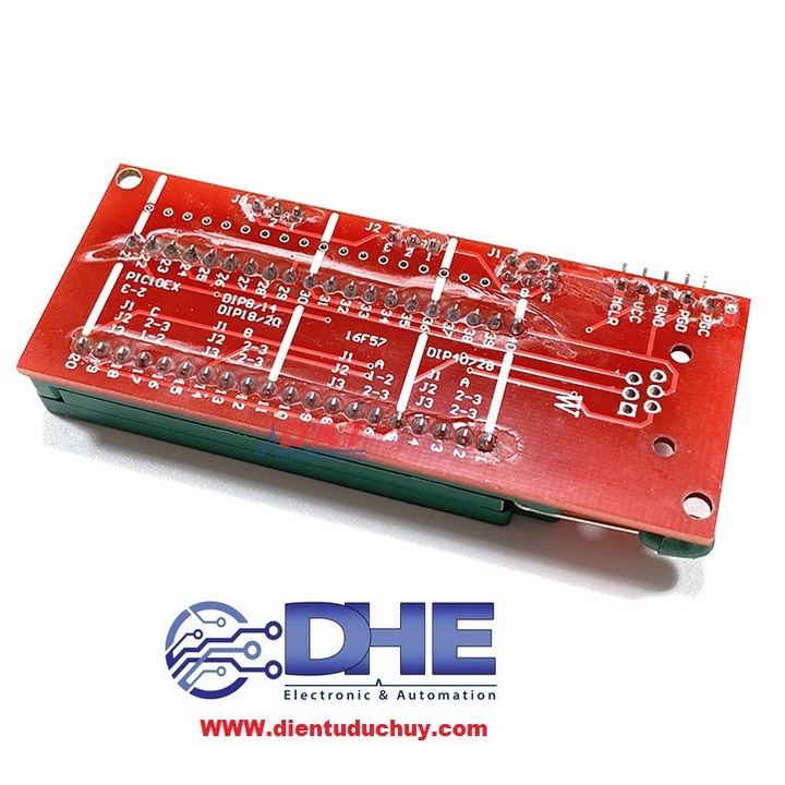 ĐẾ TRUNG GIAN NẠP CHƯƠNG TRÌNH CHO VI ĐIỀU KHIỂN PIC, KẾT HỢP MẠCH NẠP PICKIT, BURN E,...