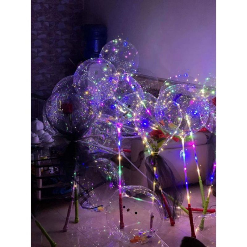 Bóng bay GALAXY ,bóng phát sáng 3 chế độ 3 phát sáng