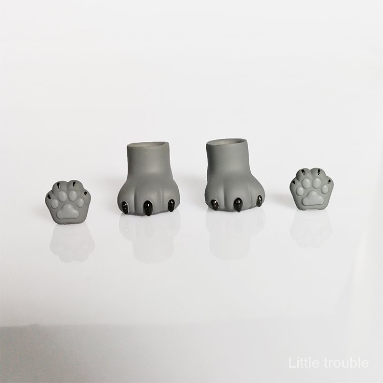 Thẻ Đồ Chơi Nâng Cao Khớp Nối Thay Thế Bàn Chân Mèo ob11