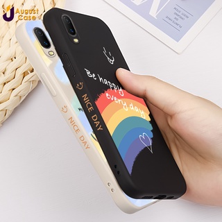 Ốp Điện Thoại Mềm Hình Mặt Cười Cho VIVO Y12 Y15 Y17 Y93 Y21 Y33S Y21S VIVO Y15S Y15A V20 V20SE Y71 Y91 Y95 Z1 Pro Y91i Z5X U10