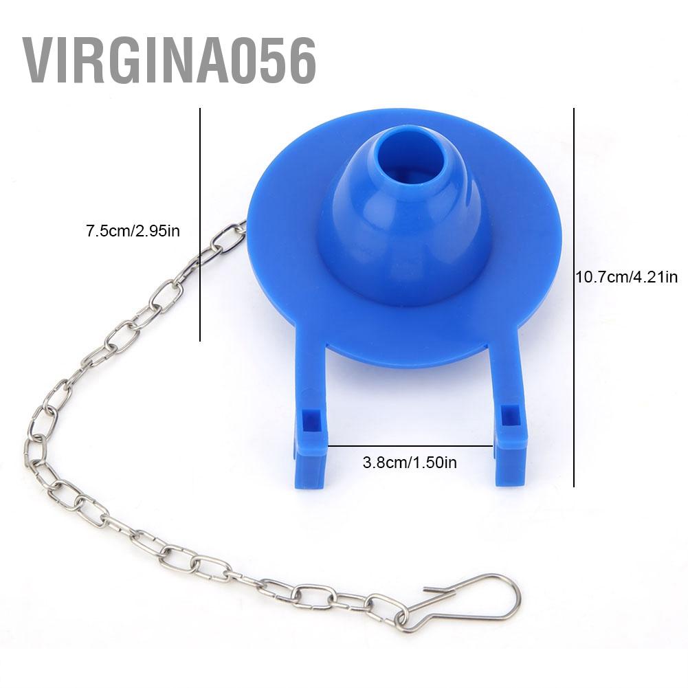 Virgina056 2 cái Van xả cao su chất lượng 7 5cm Phụ kiện bồn cầu Bồn Con dấu chặn nước Nắp đậy van