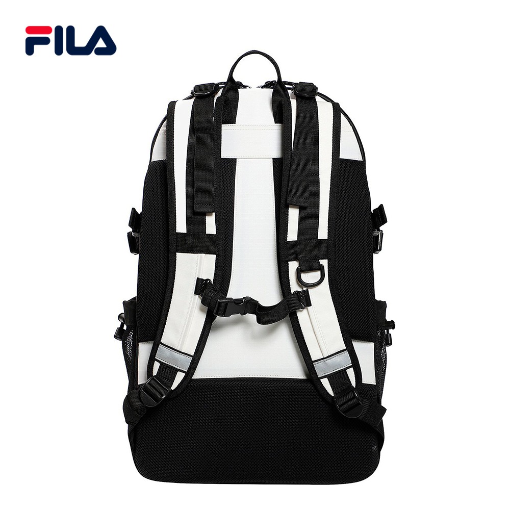 Balo thể thao unisex FILA Flex Wheel - New Beginning Collection FS3BPD5001X-OWH (32x53x22cm)