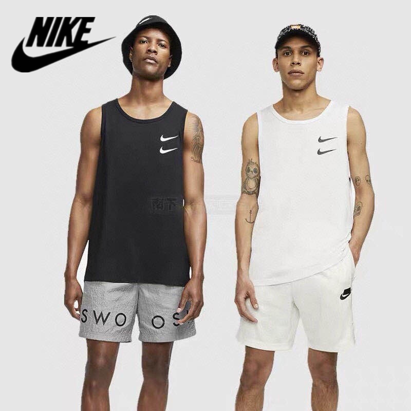Áo Thun Ba Lỗ Cổ Tròn Thoáng Khí In Logo Nike Thời Trang Cho Nam Và Nữ CQ5294