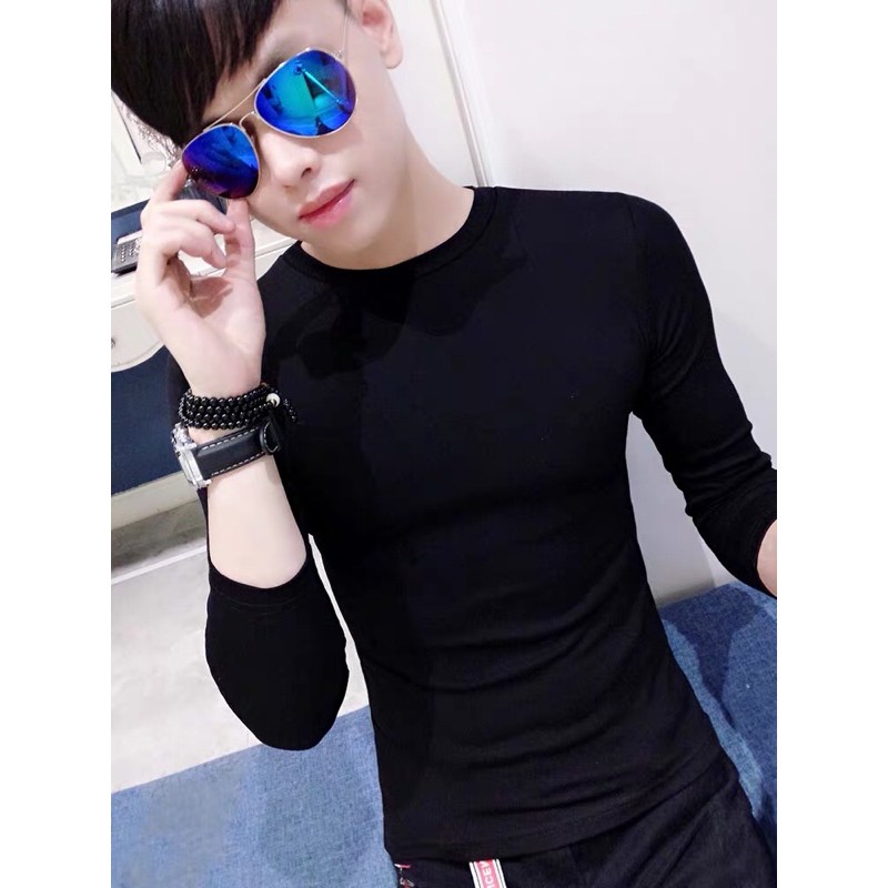 Áo giữ nhiệt nam ,áo thun nam dài tay ATB Shop,chất liệu vải cotton co dãn 4 chiều kiểu dáng trẻ trung ,ôm body