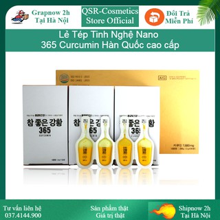 Lẻ Tép Tinh Nghệ Nano 365 Curcumin Hàn Quốc cao cấp