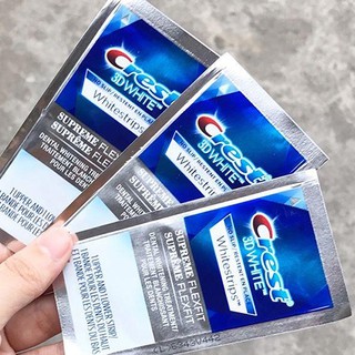 Miếng dán trắng răng Crest 3D White Express