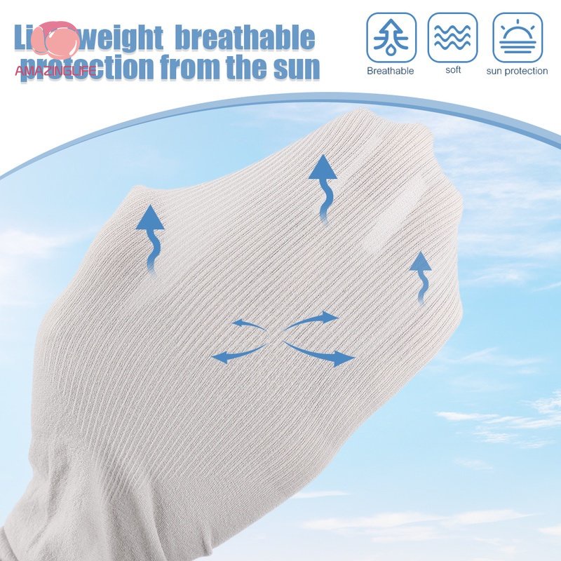 Găng Tay Chống Nắng / Tia UV Co Giãn Màu Trơn Đơn Giản Dùng Khi Chạy Bộ / Câu Cá / Chạy Bộ / Mùa Hè