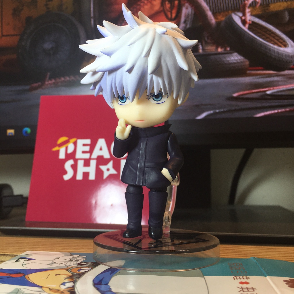 Mô hình NendoroidJujutsu Kaisen Gojo Anime Manga Chú thuật hồi chiến Decor trang trí bàn học bàn làm việc MH68