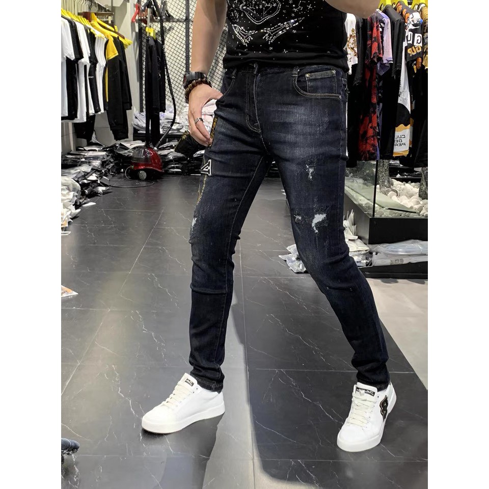 Quần Jean Nam - Quần Bò Nam co dãn ôm form tôn dáng chuẩn, quần jean thời trang cao cấp nam Muradfashion mẫu NT502 | BigBuy360 - bigbuy360.vn