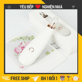 Máy hút mụn mini nhỏ gọn, máy hút mụn đầu đen, mụn cám đa chức năng