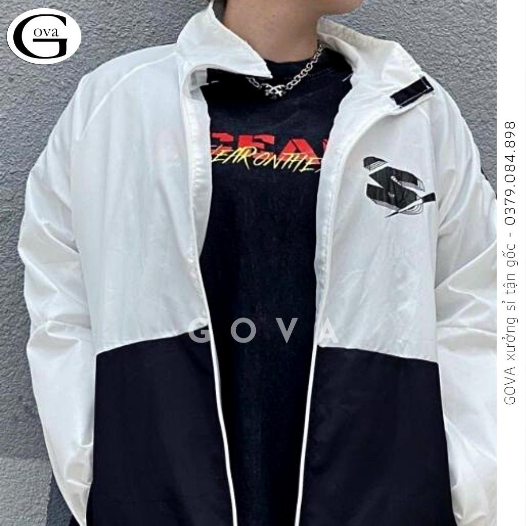 Áo Khoác Bomber Dù SWEEDER Nam Nữ Ulzzang Unisex Kiểu Form Rộng 2 Lớp Jacket GOVA