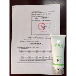Sữa rửa mặt trà xanh Viskin