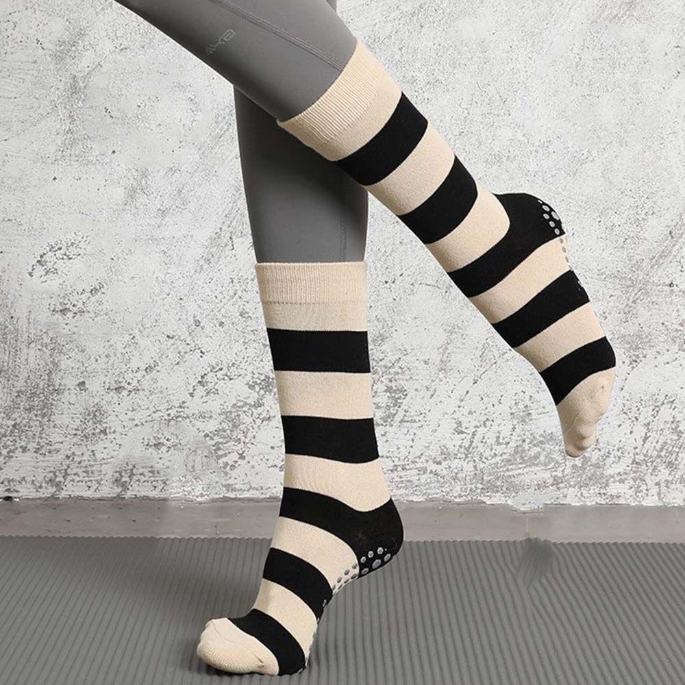 Vớ Cotton Mềm Mại Chống Trượt Thoáng Khí In Họa Tiết Sọc Đa Ứng Dụng
