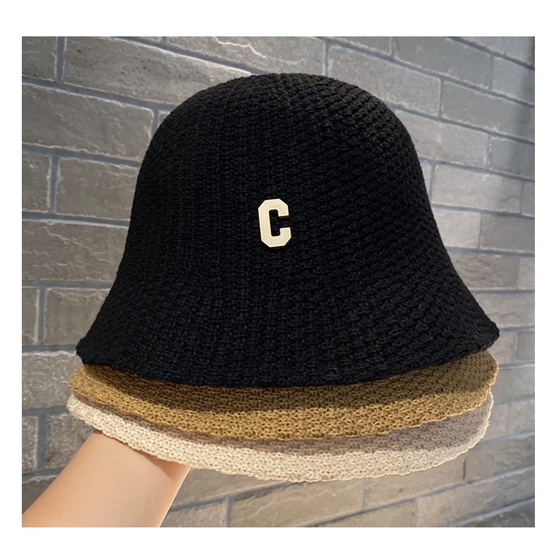 Nón Cói Len Chữ C Mũ Len Rộng Vành Nữ Jussy Fashion Kiểu Mũ Tai Bèo Vành Cụp Phogn Cách Vintage Chất Len Đan Dày