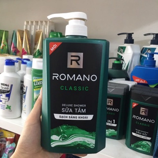 Sữa Tắm Romano Classic hương nước hoa 650g