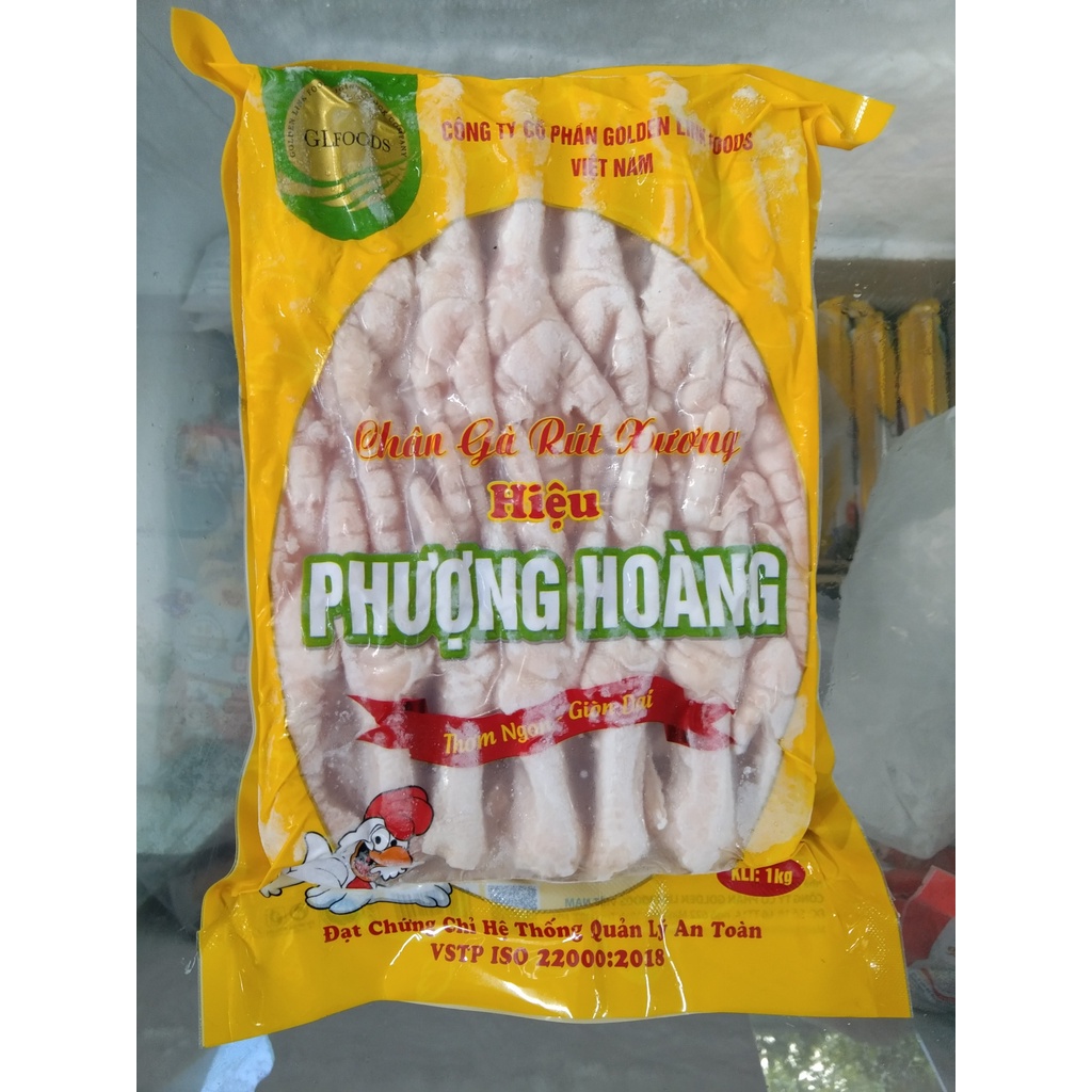 Chân gà rút xương Truefood túi 1kg làm chân gà ngâm sả tắc siêu ngon [Giao hỏa tốc HN]