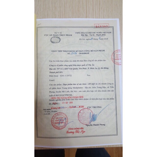 Combo ovaq 1 và spermq loại 30 viên | BigBuy360 - bigbuy360.vn