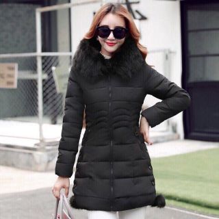 ÁO KHOÁC PHAO CỔ LÔNG CỤC BÔNG CAO CẤP