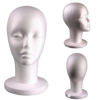 Đầu manơcanh dùng để trưng bày tóc giả