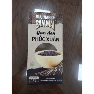 Gạo Đen Phúc Xuân (mẫu mới) VinaRice Hộp 1kg
