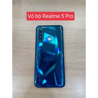 Vỏ bộ Realme 5 PRO, kèm kính Camera khay sim