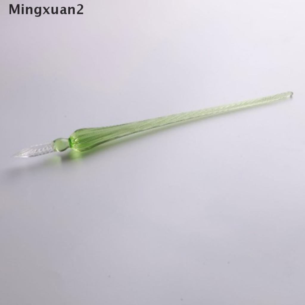 Bút thủy tinh nhúng mực phong cách vintage dùng cho văn phòng