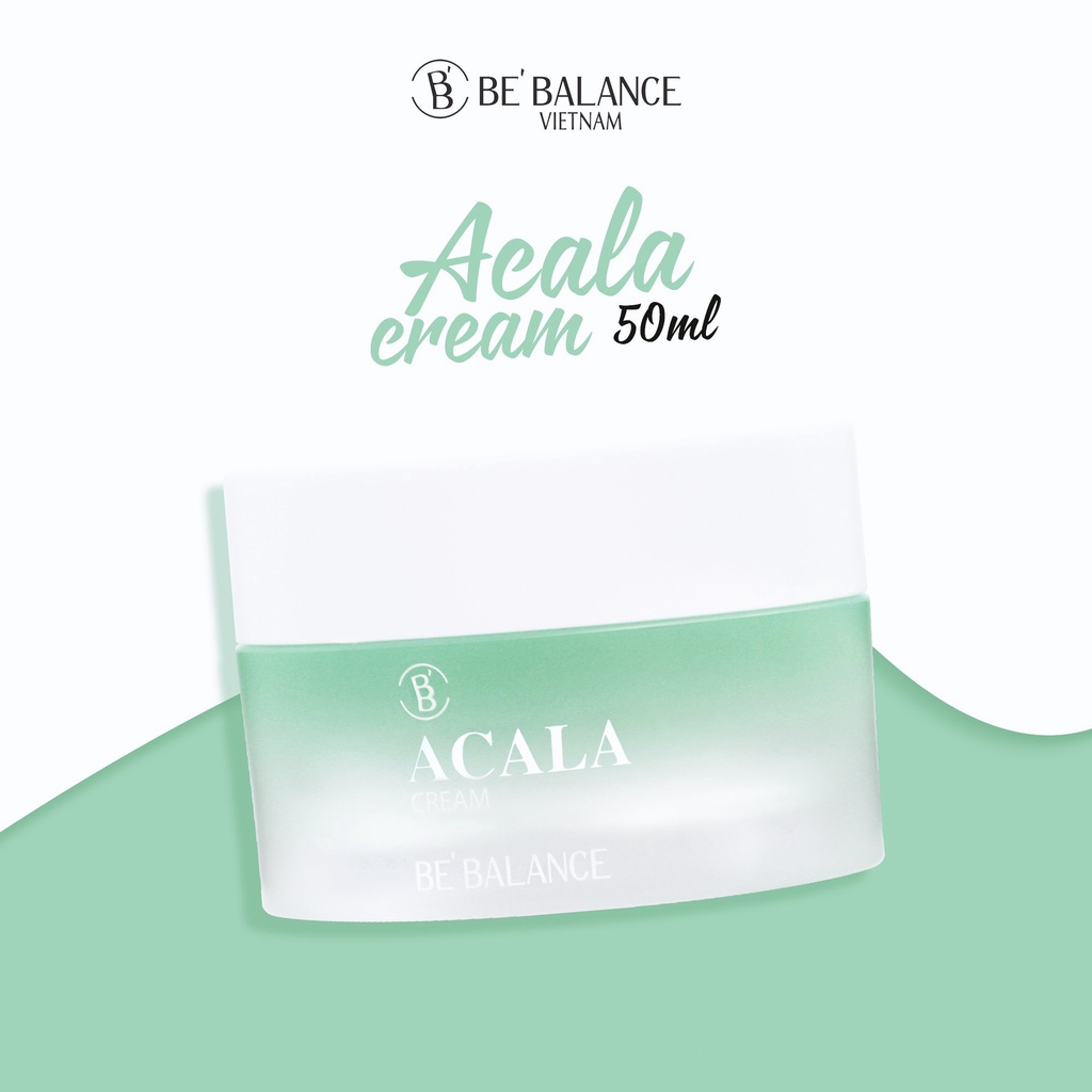 Kem dưỡng ngừa mụn, làm dịu da, giảm bã nhờn Be'Balance ACALA Cream (50ml)