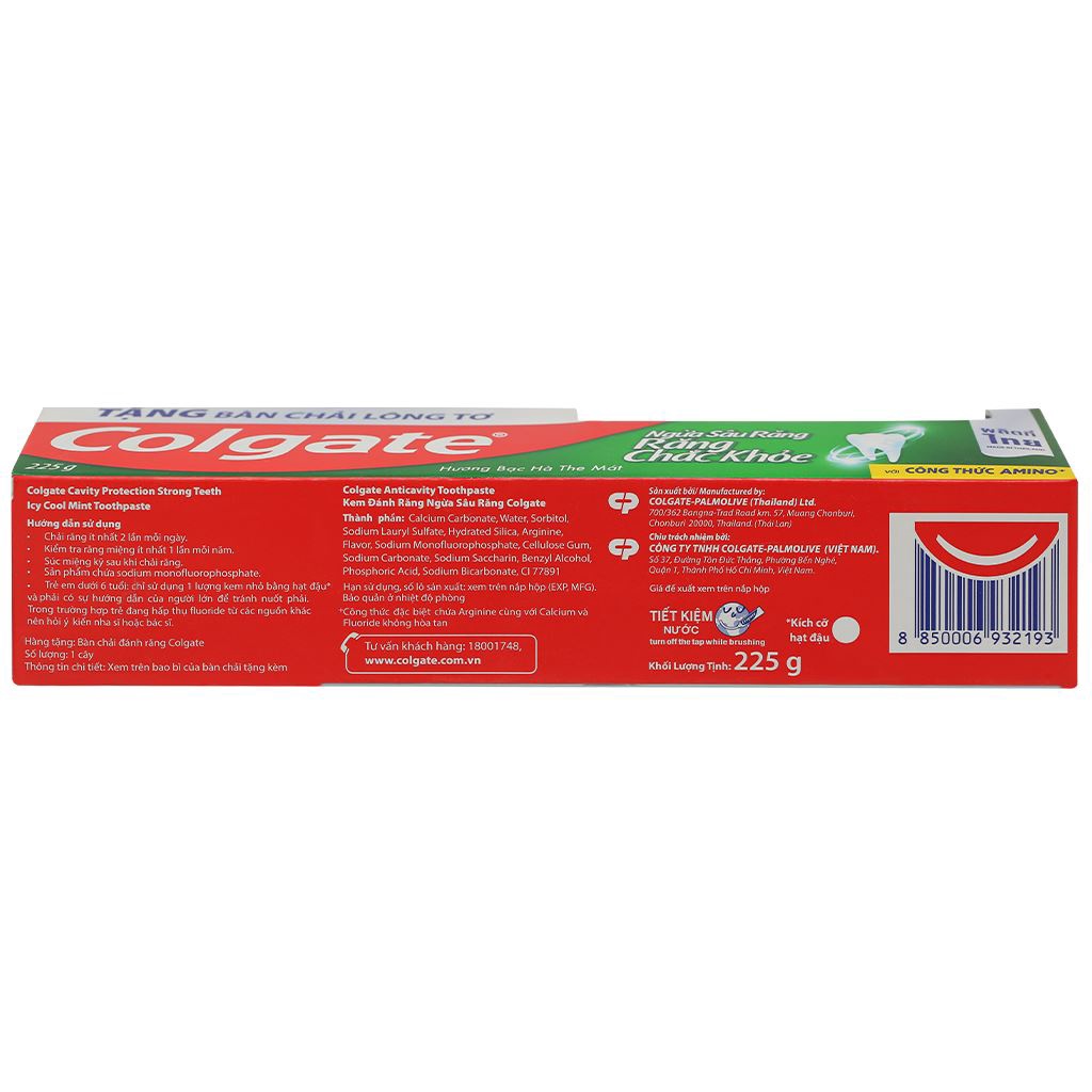 Kem đánh răng Colgate ngừa sâu răng 180g/225g