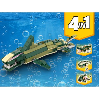 Lego 31121 Crocodile - Cá Sấu