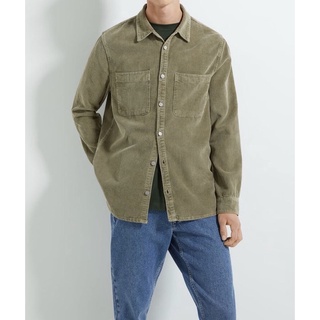 Sơ mi nhung tăm Corduroy Vintage Nhật chính hãng