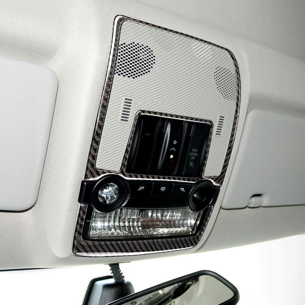 Áp dụng đèn đọc sách BMW x5x6e70e71 cũ bằng sợi carbon  bộ dán trang trí phụ tùng ô tô 2008-2013