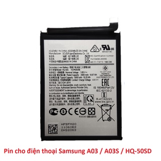 Pin cho điện thoại samsung a03 / a03s / hq-50sd