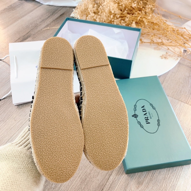 Giày lười slipon đế cói da mềm chần chỉ siêu hot