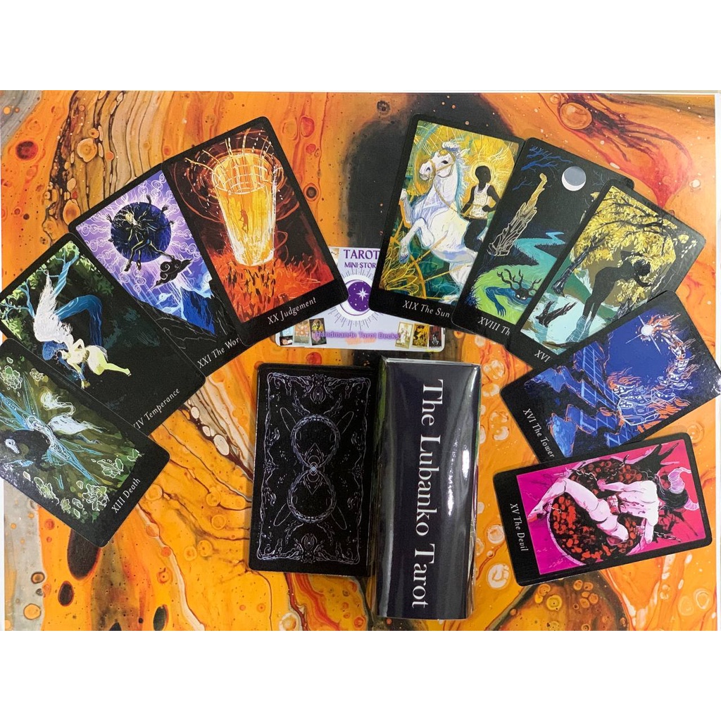 [Size Gốc] Bộ Bài Lubanko Tarot Size Gốc, Chất Giấy Cao Cấp