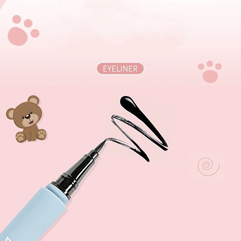 BELLEMYSTERY - Kẻ mắt nước tay mèo nét mảnh chống trôi Waterproof Eyeliner | BigBuy360 - bigbuy360.vn