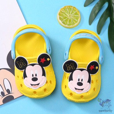 Dép Quai Ngang Hình Chuột Mickey Cho Bé