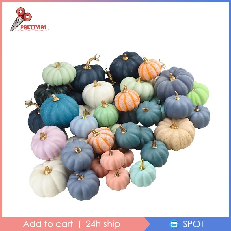 [Prettyia1] 24 Bí Ngô Giả Trang Trí Mùa Thu