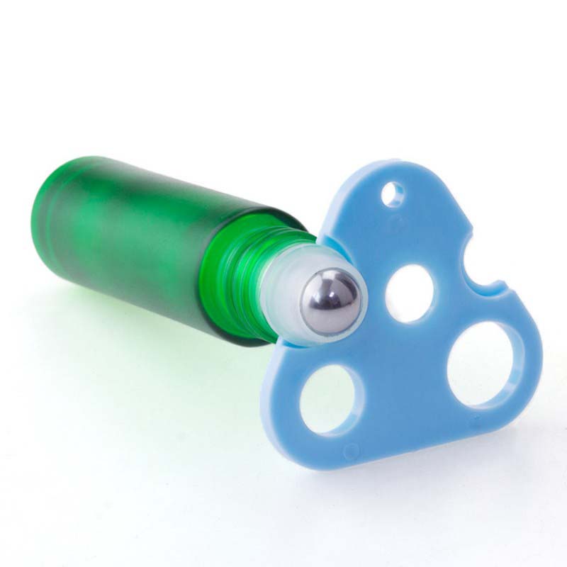 Dụng cụ mở nắp chai tinh dầu hình tam giác bằng nhựa đa năng màu sắc ngẫu nhiên