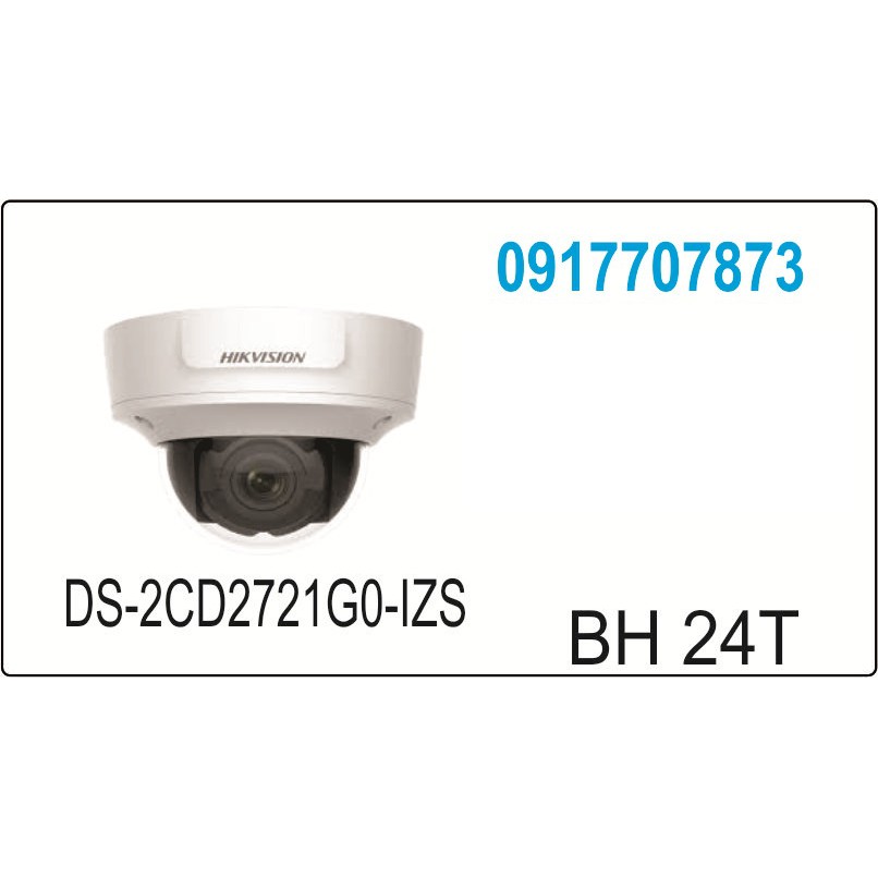 CAMERA HIKVISION DS-2CD2721G0-IZS