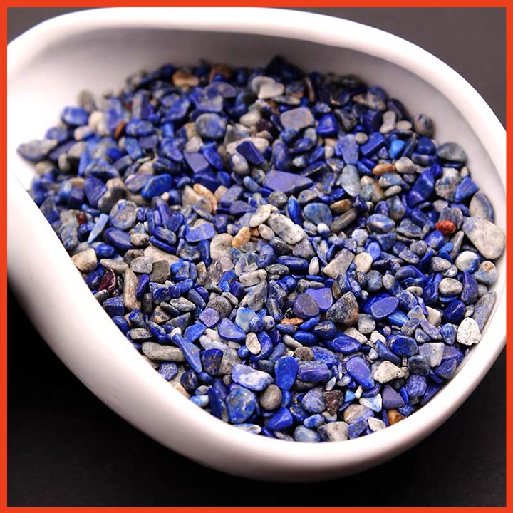 Đá trang trí màu xanh dương tự nhiên 100%