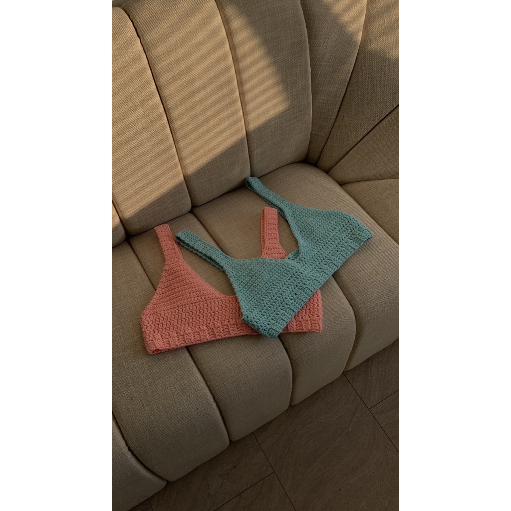 Basic Crochet Top - Áo móc len - Ichi.sg