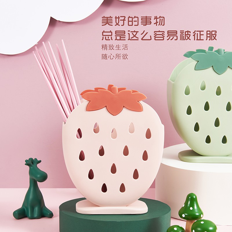 PVN28951 Ống để muỗng đũa hình trái dâu T2 .