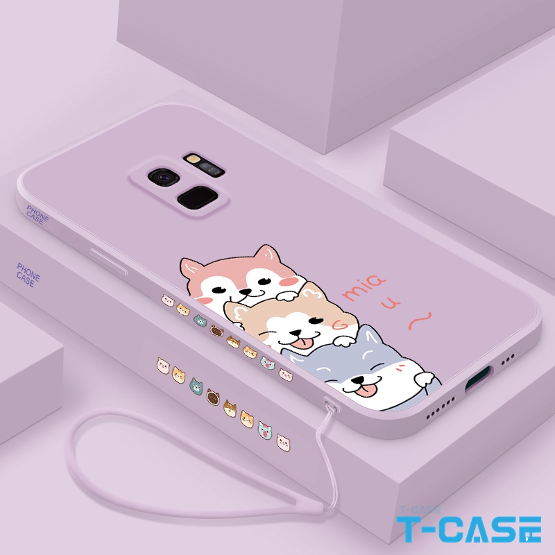 Ốp điện thoại Samsung S9 S9 + S9 Plus S10 S10 + S10 Plus S8 S8 + S8 Plus Soft Lovely Dog TGG